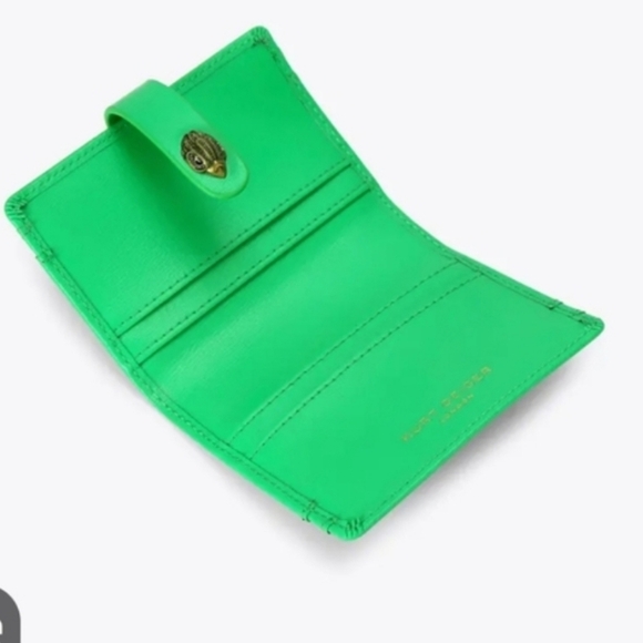 NEW Kurt Geiger Green Wallet - Picture 2 of 9